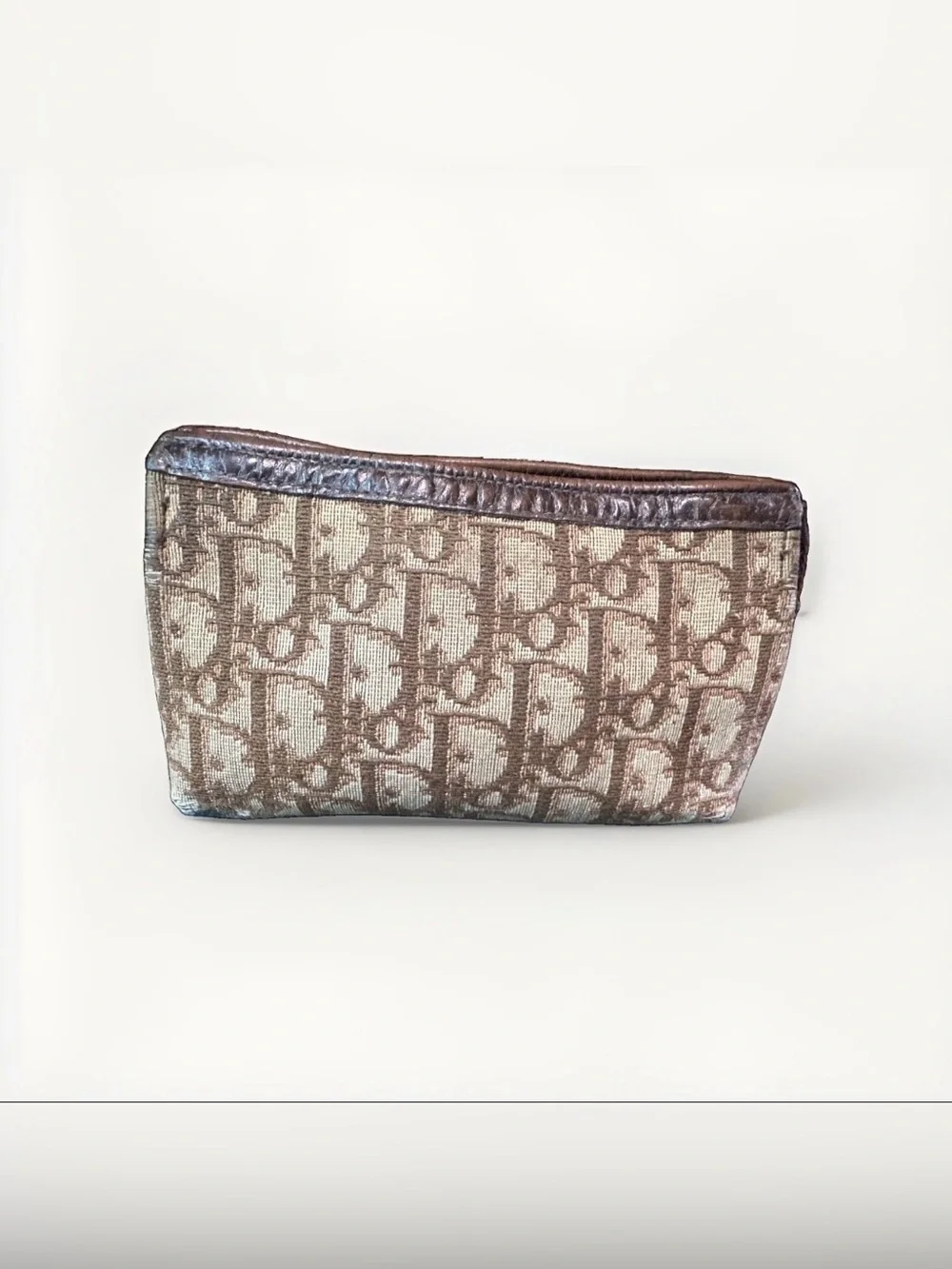 Dior Brown and Beige trotter Toiletry Pouch